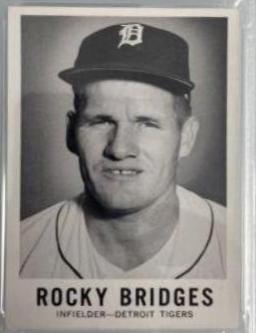 Rocky Bridges #31 Baseball Cards 1960 Leaf