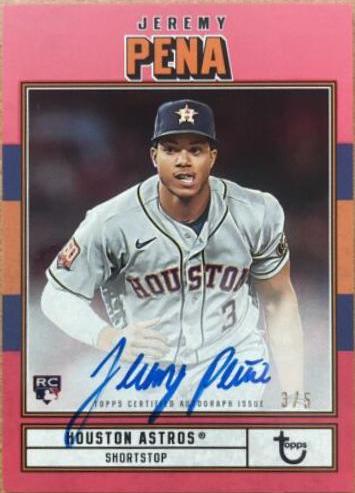 Jeremy Pena [Red] #AC-JP