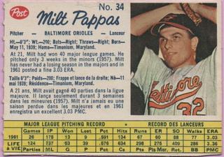 Milt Pappas