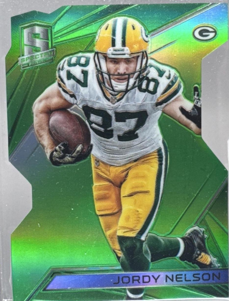Jordy Nelson [Neon Green Die Cut] #62