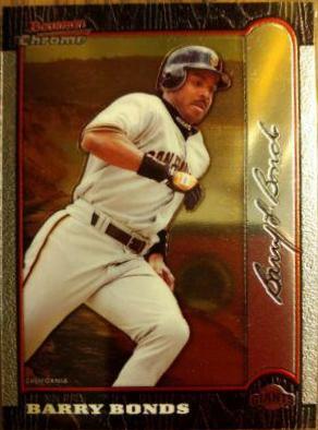 Barry Bonds #34 Baseball Cards 1999 Bowman Chrome International
