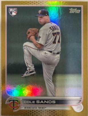 Cole Sands [Gold Foil] #US208