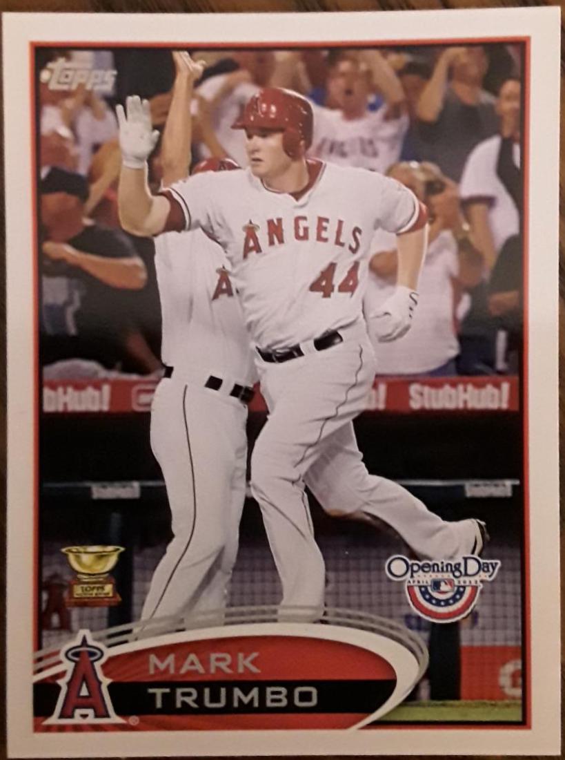 Mark Trumbo #158 Baseball Cards 2012 Topps Opening Day