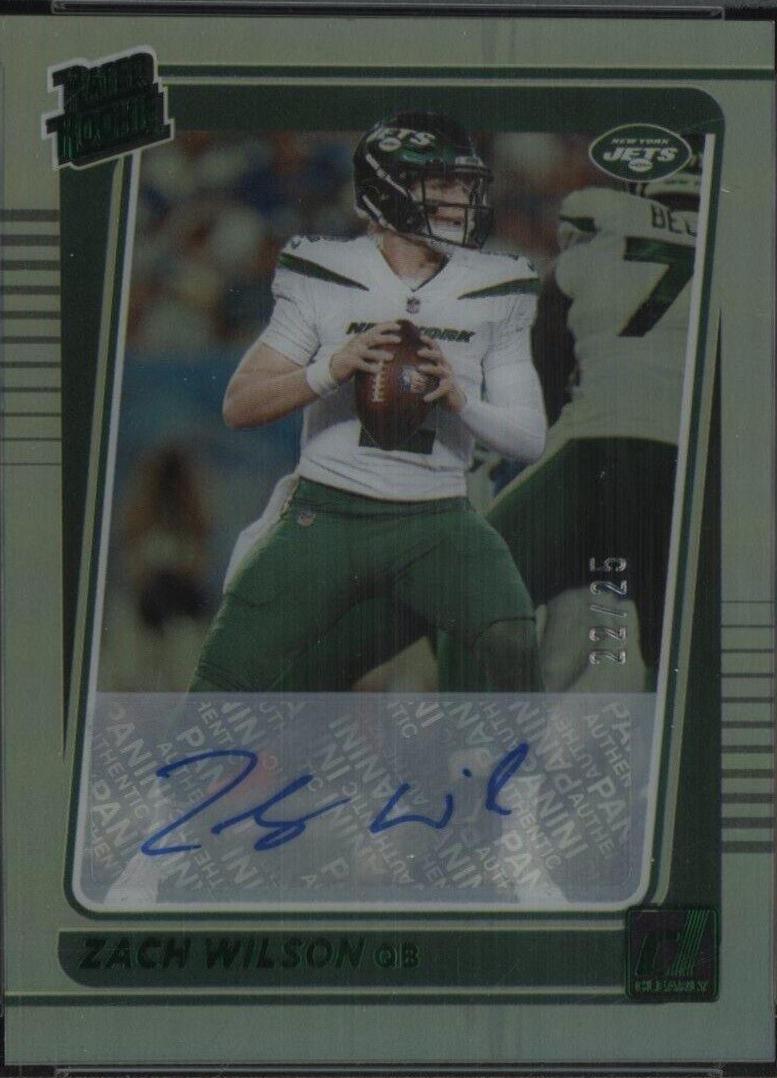Zach Wilson [Autograph Green] #52