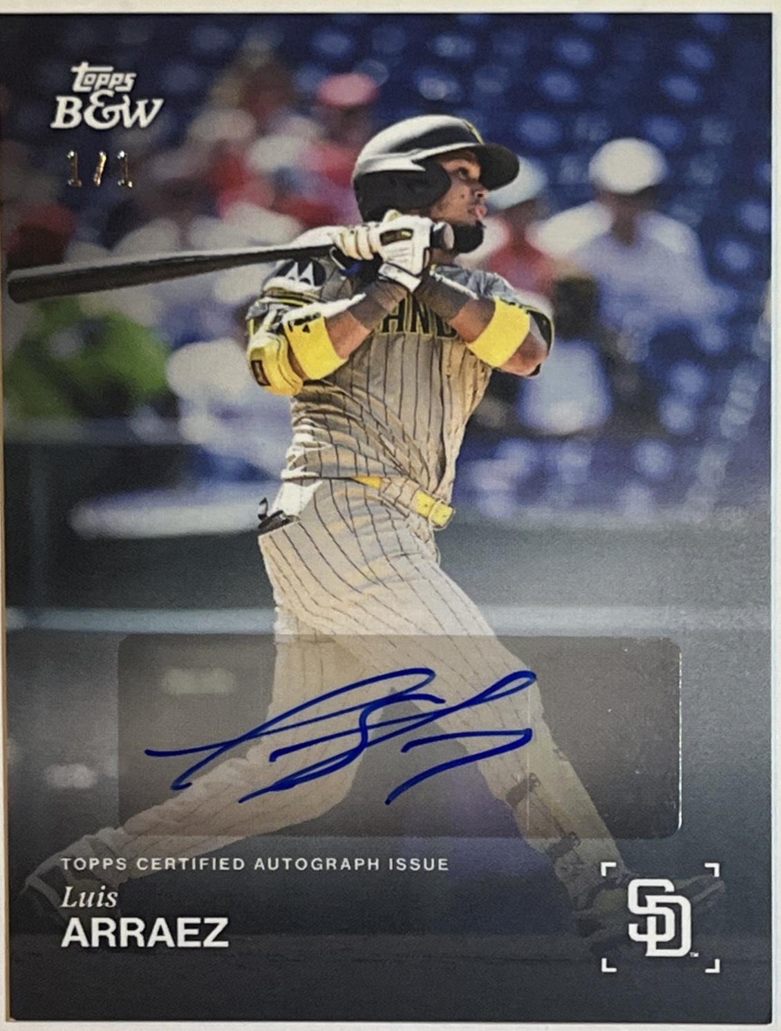 Luis Arraez [Full-Color Autograph] #114