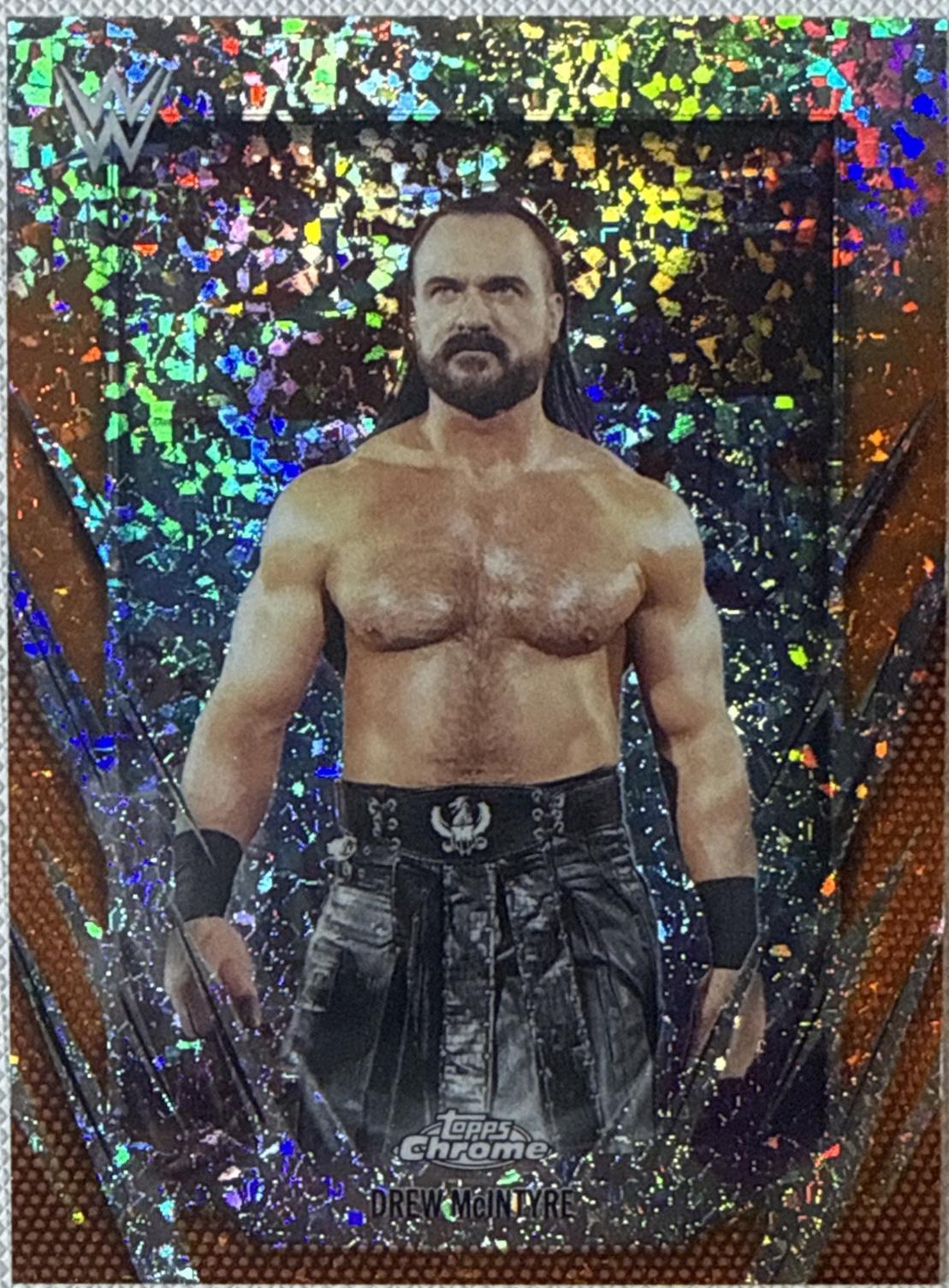 Drew McIntyre [Orange Mini Diamond Refractor] #96