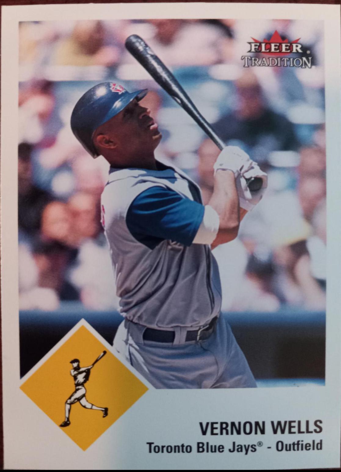 Vernon Wells #183 Baseball Cards 2003 Fleer Tradition