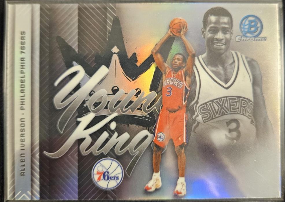 その他 ALLEN IVERSON Bowman Chrome REFRACTOR Allen Iverson [Refractor] #YK-16 Prices | 2025 Bowman Young Kings