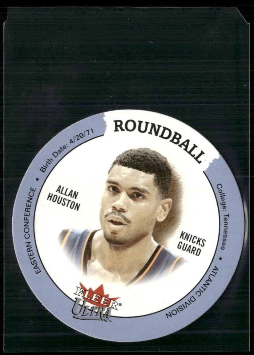 Allan Houston #22 Basketball Cards 2003 Ultra Roundball Discs