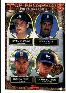 Ryan Klesko / Ivan Cruz / Bubba Smith / Larry Sutton