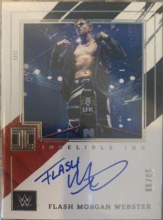 Flash Morgan Webster #IN-FMW Wrestling Cards 2022 Panini Impeccable WWE Indelible Ink Autographs