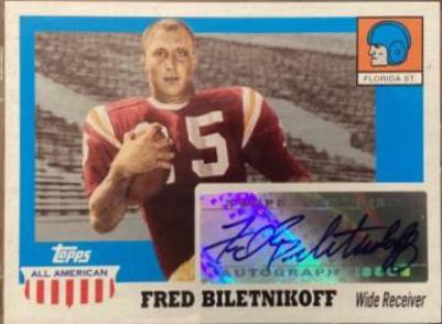Fred Biletnikoff #A-FB 2005 Topps All American Autograph Football