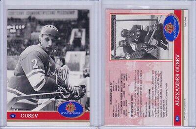 Alexander Gusev #19 Hockey Cards 1991 Future Trends Canada ’72