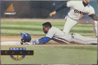 Sammy Sosa #3 Baseball Cards 1994 Pinnacle