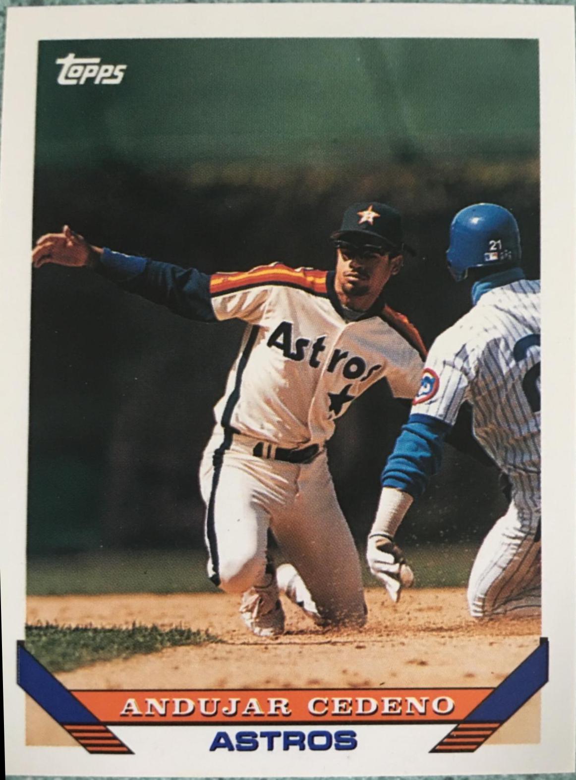 Andujar Cedeno #553 Baseball Cards 1993 Topps