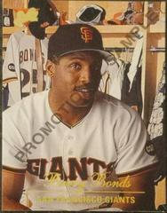 Barry Bonds [Promo Sample] #83 Baseball Cards 1994 Studio Prices