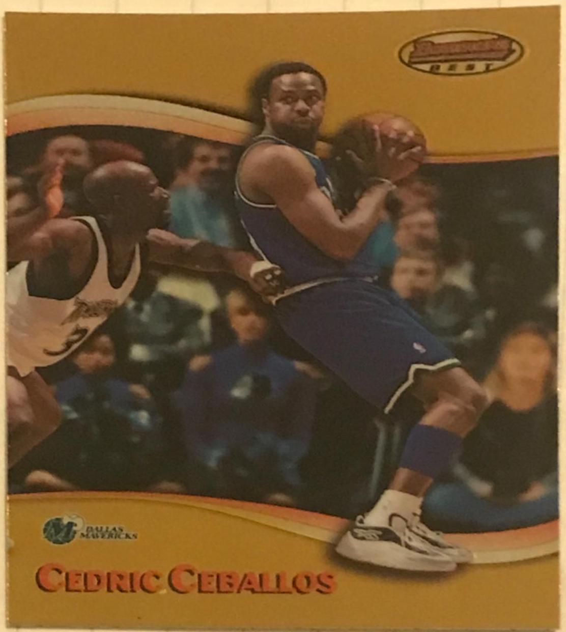 Cedric Ceballos #5 Basketball Cards 1998 Bowman's Best