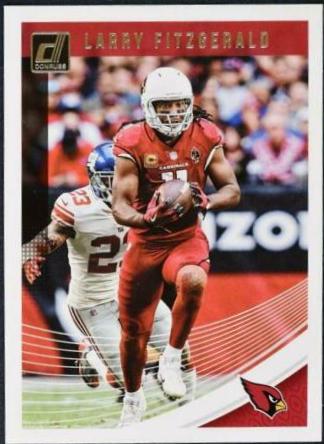 Larry Fitzgerald #2 Football Cards 2018 Donruss