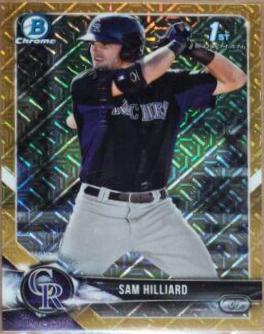 Sam Hilliard [Gold Refractor] #BCP13