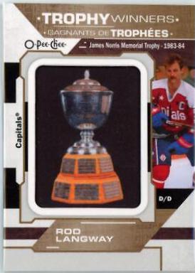 Rod Langway #P-48 Hockey Cards 2022 O Pee Chee Patches