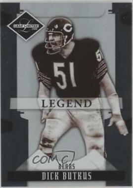 Dick Butkus #126 Football Cards 2008 Leaf Limited