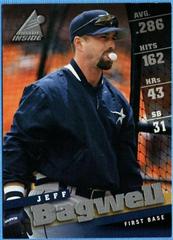 Jeff Bagwell #26 Baseball Cards 1998 Pinnacle Inside Prices