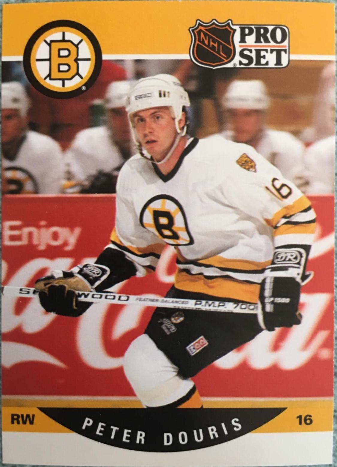 Peter Douris #407 Hockey Cards 1990 Pro Set