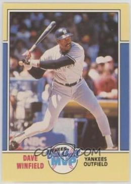 Dave Winfield #43 Baseball Cards 1988 Fleer MVP