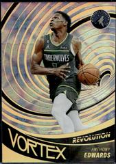 Anthony Edwards [Galactic] #7 Basketball Cards 2022 Panini Revolution Vortex Prices