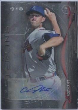 Aaron Northcraft #AN Baseball Cards 2014 Bowman Sterling Prospect Autograph