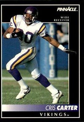 Cris Carter #29 Football Cards 1992 Pinnacle