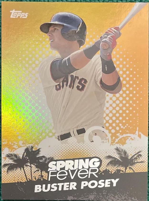 Buster Posey #SF-50 Baseball Cards 2013 Topps Spring Fever