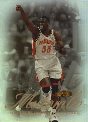 Dikembe Mutombo Legacy 2000 #93 Basketball Cards 1999 Flair Showcase