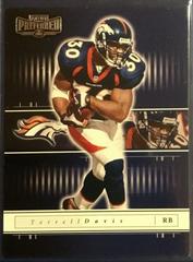Terrell Davis [Sample] #13 Football Cards 2001 Playoff Preferred Prices