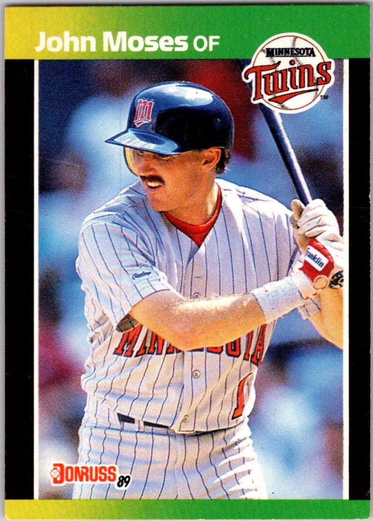 John Moses #626 Baseball Cards 1989 Donruss