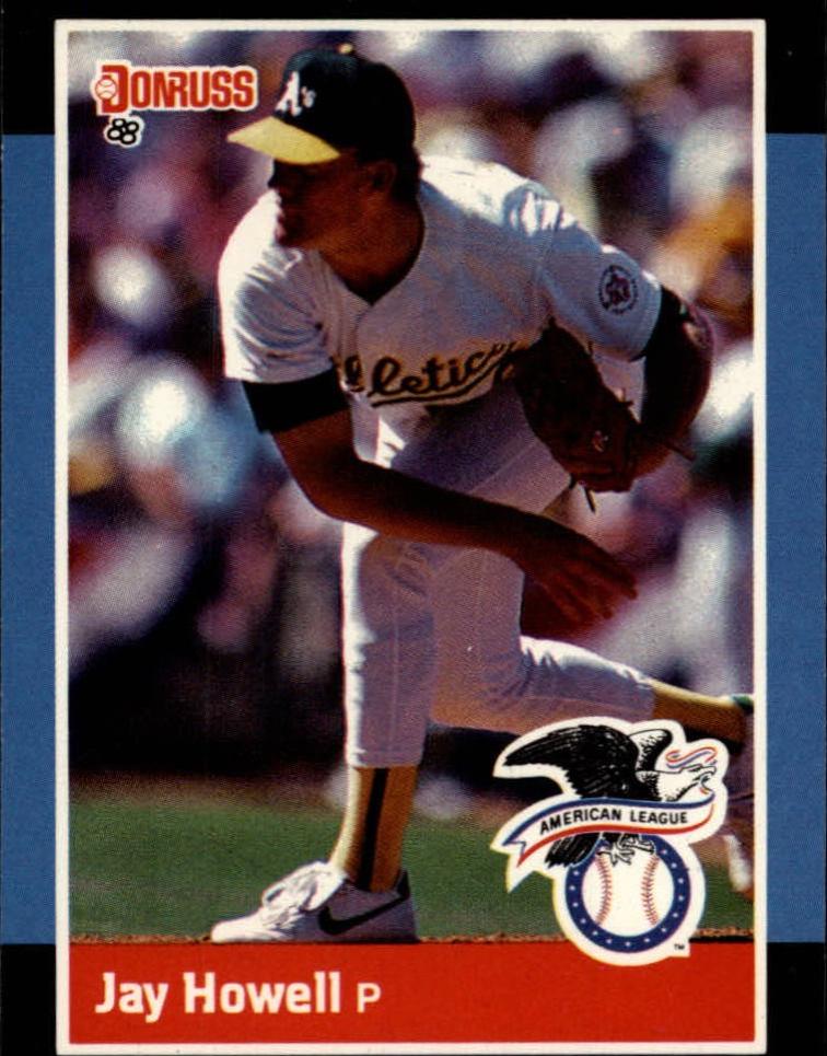Jay Howell #11 1988 Panini Donruss All Stars Baseball