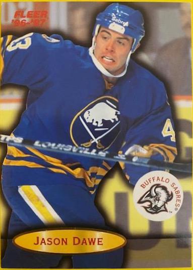 Jason Dawe #9 Hockey Cards 1996 Fleer