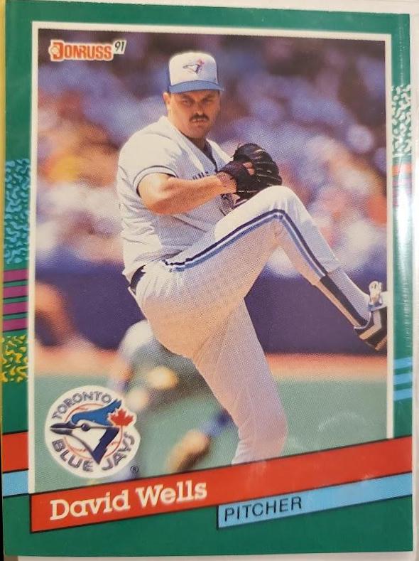 David Wells #473 Baseball Cards 1991 Donruss
