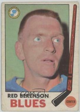 Red Berenson #20 Hockey Cards 1969 O-Pee-Chee