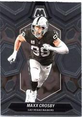 Maxx Crosby #118 Football Cards 2024 Panini Mosaic Prices