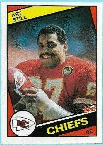 Art Still #96 Football Cards 1984 Topps