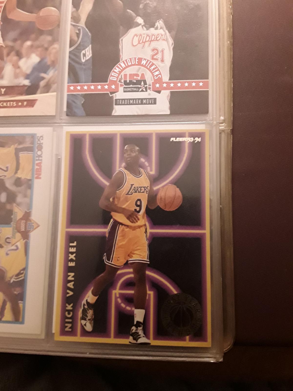 Nick Van Exel #9 Basketball Cards 1994 Fleer 1st Year Phenoms