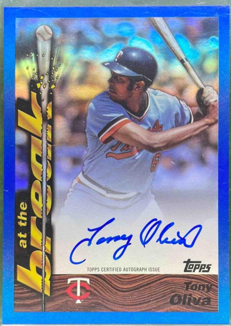 Tony Oliva [Blue] #95ATBA-TO