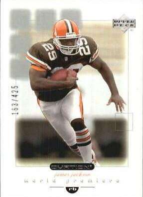 James Jackson #135 2001 Upper Deck Ovation Football