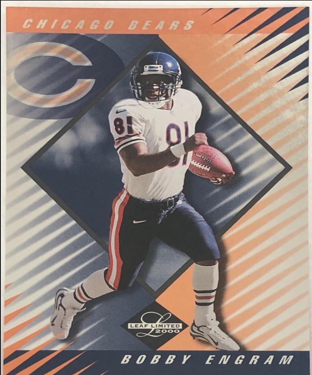 Bobby Engram #18 Football Cards 2000 Leaf Limited