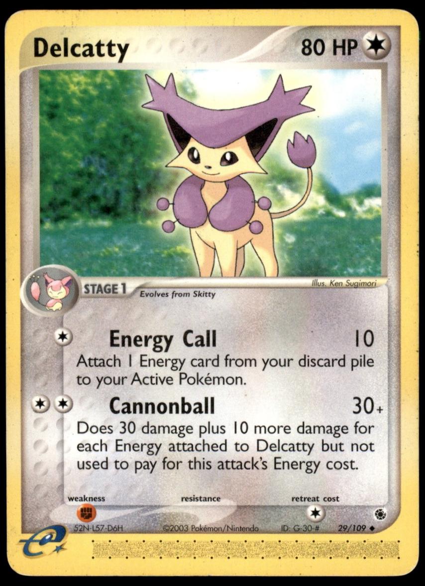 Delcatty #29 from Pokemon EX Battle Stadium