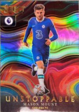 Mason Mount #3 Soccer Cards 2022 Panini Select Premier League Unstoppable