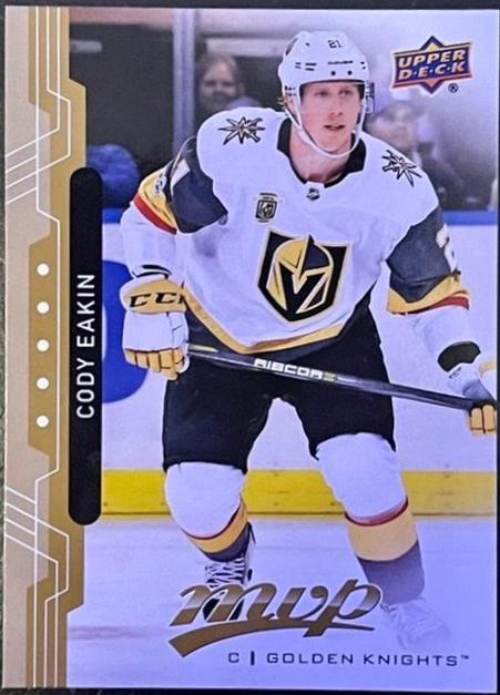 Cody Eakin #132 Hockey Cards 2018 Upper Deck MVP