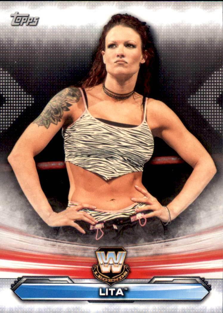 Lita #LR-8 Wrestling Cards 2019 Topps WWE Legends of Raw