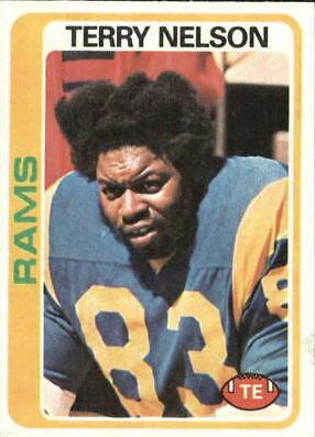 Terry Nelson #18 Football Cards 1978 Topps
